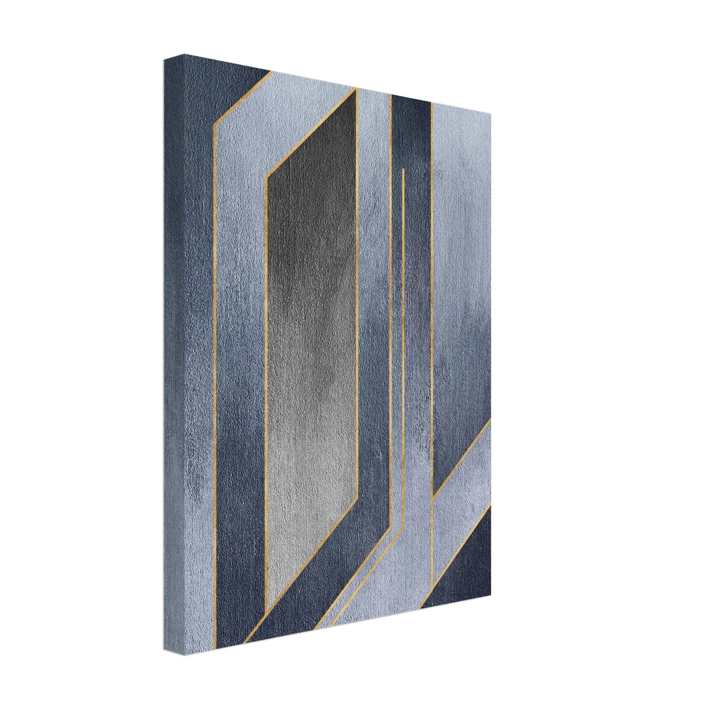 Arkitektonisk canvastavla Architectural Echoes 30x40 cm, modern geometrisk design | Arthena