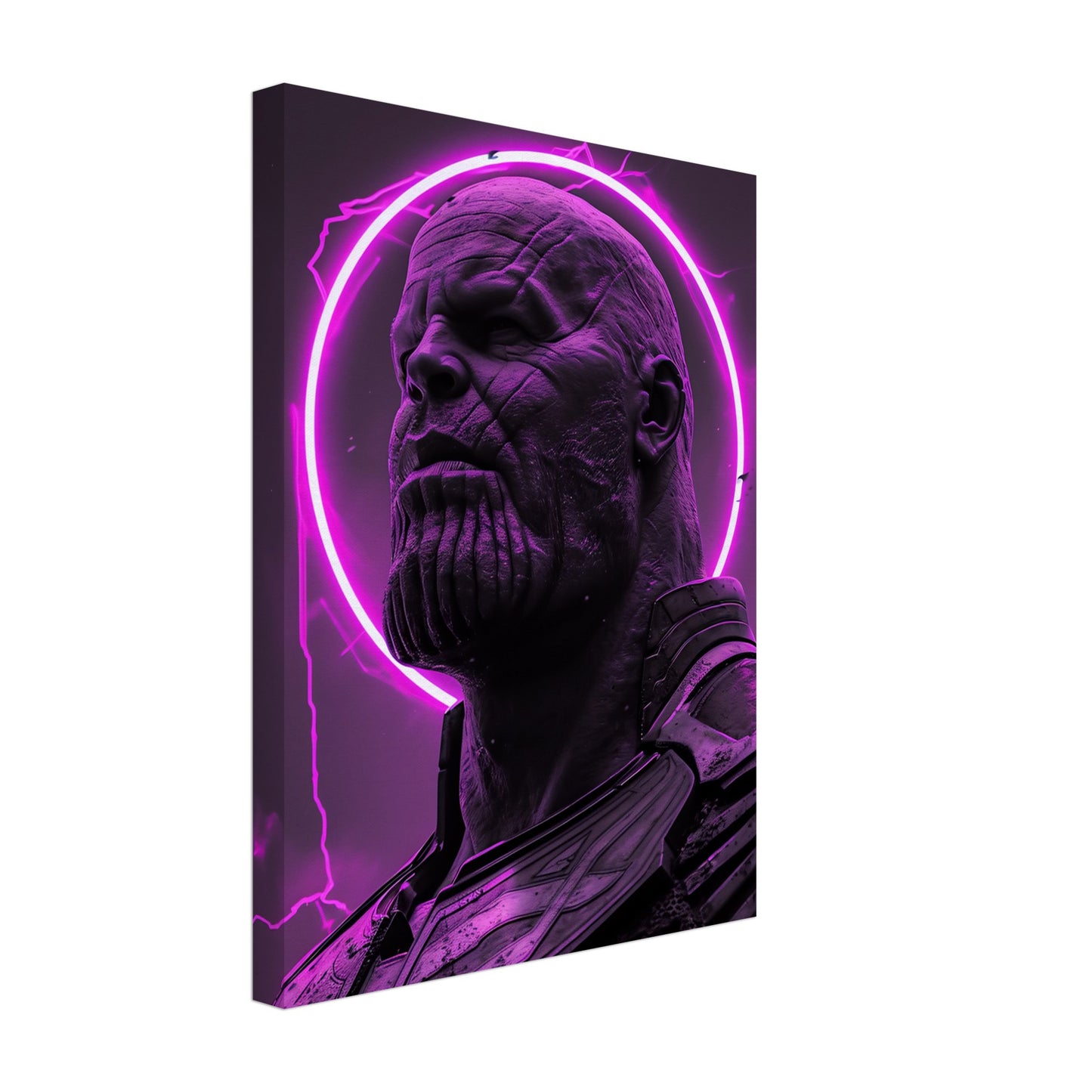 Canvastavla med Thanos i en dramatisk pose, en kraftfull Marvel tavla, 30x40 cm | Arthena