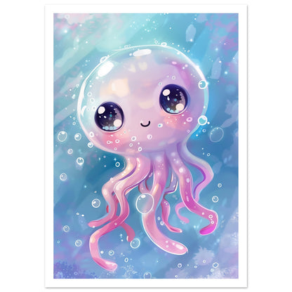 Octobaby Poster med marginal - barnrumsposter 50x70cm | Arthena