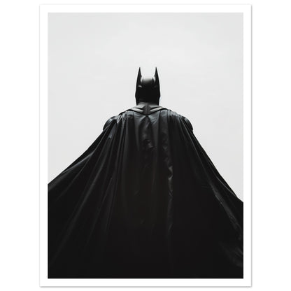 Poster med Batman och vit marginal, 30x40 cm | Arthena