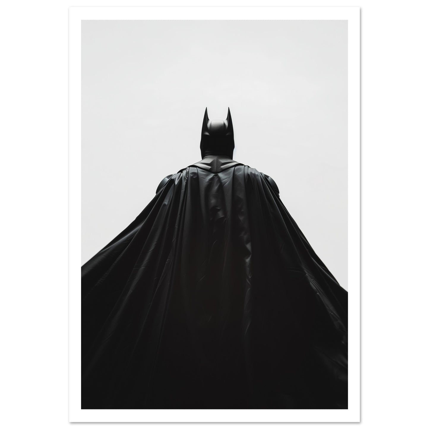 Stor poster med Batman och vit marginal, 70x100 cm | Arthena