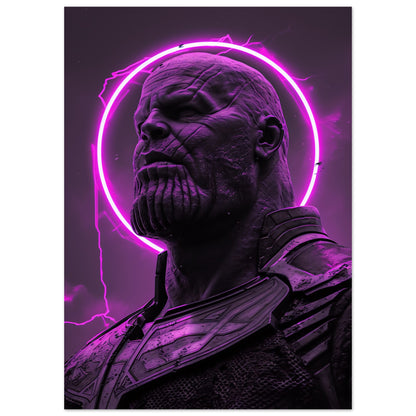 Filmaffisch av Thanos i dramatisk pose, 50x70 cm | Arthena