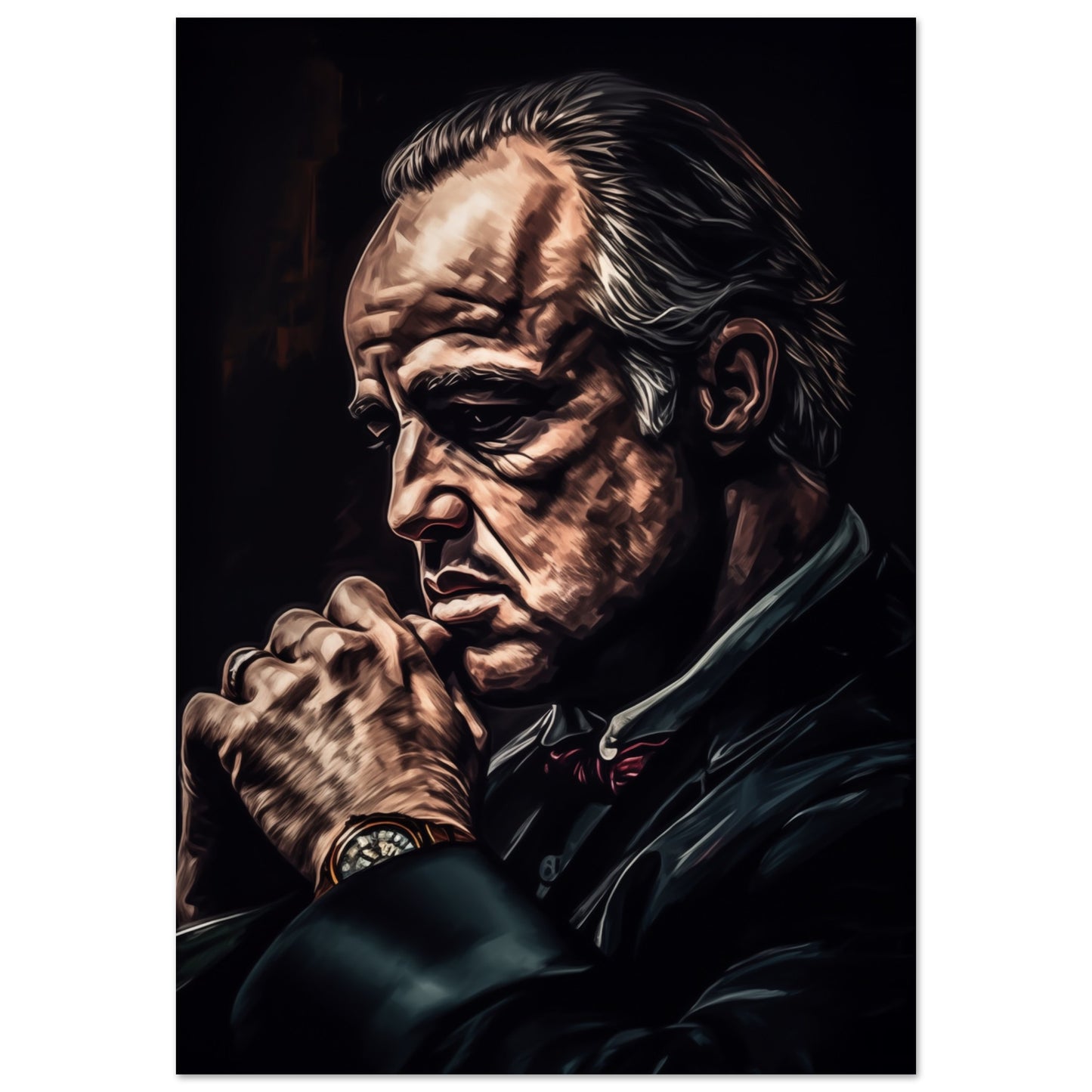 Stor poster med The Godfather motiv, 70x100 cm | Arthena