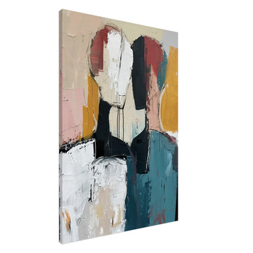 Silent Connection stor canvas - imponerande format 70x100cm | Arthena