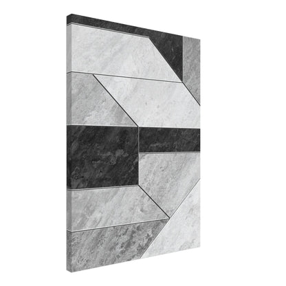 Stone Geometry på canvas - djup effekt 50x70cm | Arthena