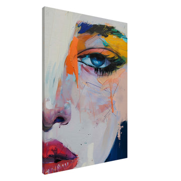 The Soul Through the Eye stor canvas - imponerande format 70x100cm | Arthena