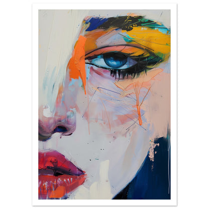 The Soul Through the Eye konstprint med marginal - galleristil 50x70cm | Arthena